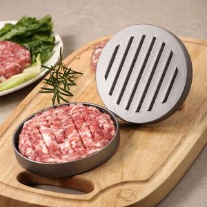 Utensilios para Barbacoa, Prensa para Hamburguesas Antiadherente de Forma Redonda, Molde para Hacer Hamburguesas, Prensa para Carne, Prensa para Filetes de Res, Prensa para Hamburguesas - Product Image 4