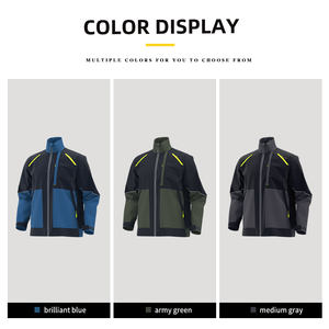 थोक कार मरम्मत रिप-प्रतिरोधी वर्कवियर सूट पॉलिएस्टर कपास माइनर आंसू प्रतिरोधी काम वर्दी जैकेट - Product Image 3