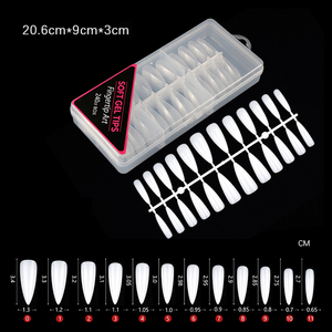 Soft Gel Almond Short Coffin Long Square <b>Nail</b> Tips Full Cover Salon Manicure Artificial Fingernails Press on <b>Nail</b> <b>Extension</b> Tool - Product Image 5