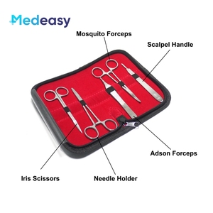 Kit complet <span class=keywords><strong>de</strong></span> formation <span class=keywords><strong>de</strong></span> <span class=keywords><strong>suture</strong></span> dentaire avec grand coussinet dentaire, kit <span class=keywords><strong>de</strong></span> pratique <span class=keywords><strong>de</strong></span> <span class=keywords><strong>suture</strong></span> pour étudiants en médecine dentaire - Product Image 5