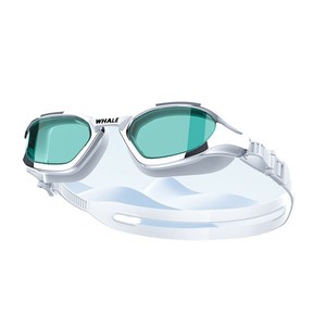 Gafas de Natación Whale Antivaho con Lentes Nanométricas Impermeables, Ajuste Universal para Adultos, Marco de Plástico NM-79000 - Product Image 1