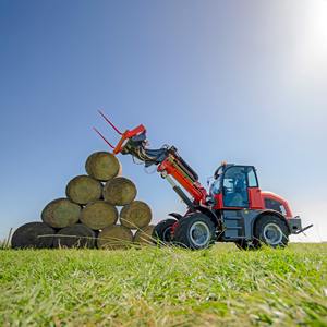 Everun ER2500T mesin impor 2.5ton ember hidrolik depan kecil teleskopik roda pemuat mini - Product Image 4