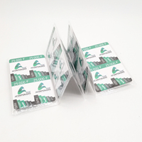 Carte rfid imprimée personnalisée, motif papillon