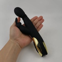 Masseur vibrant chauffant télescopique rechargeable par USB pour femmes, pour masturbation vaginale