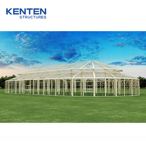Rõ ràng marquee Đảng wed Lều tùy chỉnh lớn ngoài trời sang trọng trong suốt một hình dạng không thấm nước Khung lều lều đám cưới cho tổ chức sự kiện - Product Image 5