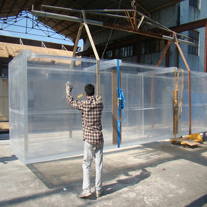 Aquarium à eau salée transparent de grande taille à prix avantageux, réservoir à poissons de 120 gallons - Product Image 3