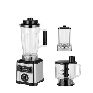 Licuadora Portátil de Acero Inoxidable de <span class=keywords><strong>6600</strong></span> W, Vasos para Llevar y Tapas con Boquilla, Tecnología de Pulso, Licuadora para Smoothies - Product Image 1