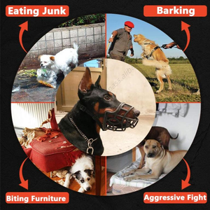 Bozal Suave y Transpirable para Perros con Correas Ajustables, Anti-mordidas y Anti-ladridos, para Entrenamiento de Perros Grandes, Venta al Por Mayor - Product Image 5