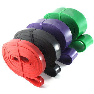 Logo personalizzato resistenza in lattice elastico 5 pz Set di fasce <span class=keywords><strong>per</strong></span> il Fitness - Product Image 6