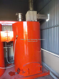 Incinérateur de déchets industriels Brûleur CleanAir Incinérateur de déchets dangereux Vietnam T-Tech Vietnam Modèle de CNC-CN800 Garantie de 1 an - Product Image 4