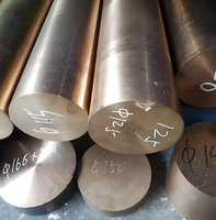 Barre ronde solide en bronze de bismuth sans plomb de qualité industrielle supérieure C89833 pour vannes et raccords d'eau potable certifiée NSF
