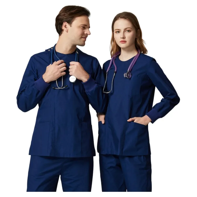 看護師病院制服看護スクラブスーツ女性スクラブセット