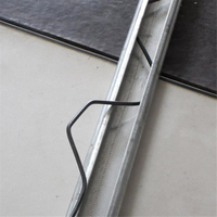 Clips de serre de canal de verrouillage de fil de Film de serre en aluminium de haute qualité pour la vente en gros