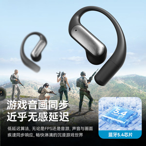 M118 Hang Ear Headphone 5.4 Touch <b>Control</b> Noise Cancelling For <b>Gaming</b> And Translation - Product Image 1