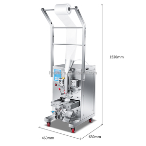 自动洗涤剂填充机液体冰棍袋包装蜂蜜番茄酱多功能小袋设备 - Product Image 3