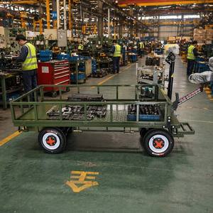 Carretilla Eléctrica de <span class=keywords><strong>Plataforma</strong></span> Plana con Motor Potente para Carga Pesada, con <span class=keywords><strong>Pedales</strong></span> para Conducir o Usar de Pie - Product Image 4