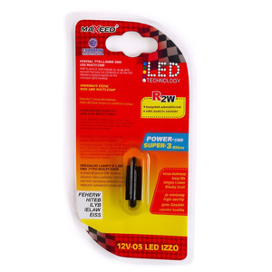 Lumière LED automobile Kombas à double pointe plaquée or 41MM 4SMD 5630 1PC - Product Image 2