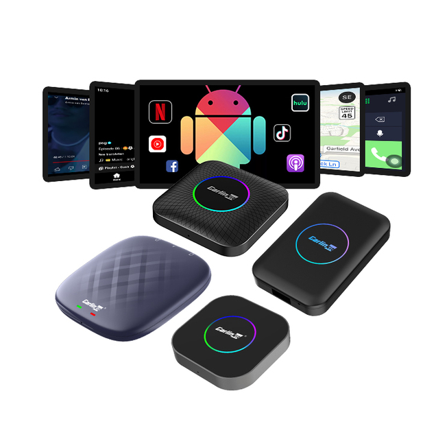 carlinkit Tbox Plus hdmi Car Play Adapter 8 ram 128 Rom Wireless Android Auto Carplay Module Pair Adapter 128gb Ai Box for apple