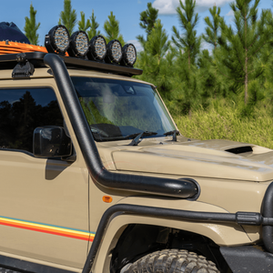 Pick up Truck <span class=keywords><strong>Off</strong></span> <span class=keywords><strong>Road</strong></span> 4X4 Accessoires extérieurs de voiture Tuba de voiture en acier inoxydable pour <span class=keywords><strong>Suzuki</strong></span> <span class=keywords><strong>Jimny</strong></span> JB74 JB64 JB74W JB64W 2018-2022 - Product Image 4