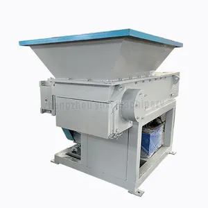 Metal Castings And Punched Components Shredder Chemical Barrels Single Shaft Shredder For Hospital Waste Recycling Machine