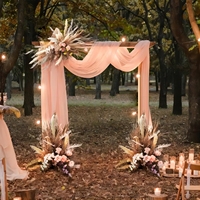 Kit d'arche de pampa séchée pour fête de remise des diplômes, décorations de mariage, fleurs suspendues, arche d'entrée pour fêtes d'anniversaire et mariages