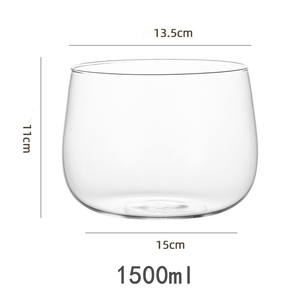 Décor à la maison Aquaponics plante <span class=keywords><strong>Terrarium</strong></span> aquarium clair hydroponique verre fait à la main noël moderne verre Vase fleurs en verre - Product Image 6