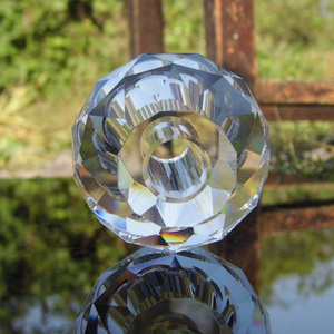 Bola esférica <span class=keywords><strong>de</strong></span> <span class=keywords><strong>cristal</strong></span> facetada sólida con agujero para lámpara <span class=keywords><strong>de</strong></span> mesa MH-Q0216 - Product Image 6