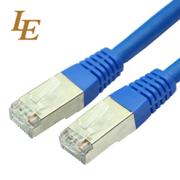 Cable de Red Ethernet Cat5e de Alta Velocidad LE, 1m/3m, U/FTP, F/UTP, SFTP, Certificado, PVC