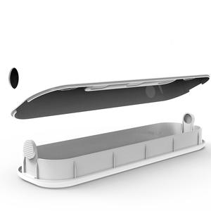 Ensemble de brosses de nettoyage multifonctionnelles blanches, 6 pièces, à fixation murale, avec long manche, pour cuisine, en nylon et plastique, usage domestique - Product Image 1