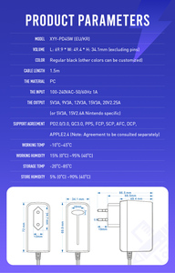 อะแดปเตอร์แปลงไฟแบบเร็วพิเศษ Eu Wall Plug Pd 45w Type c Usb สำหรับ <span class=keywords><strong>Nintendo</strong></span> Switch <span class=keywords><strong>2</strong></span> 3ds Xl Ds Lite Dsi แท่นชาร์จ - Product Image 2