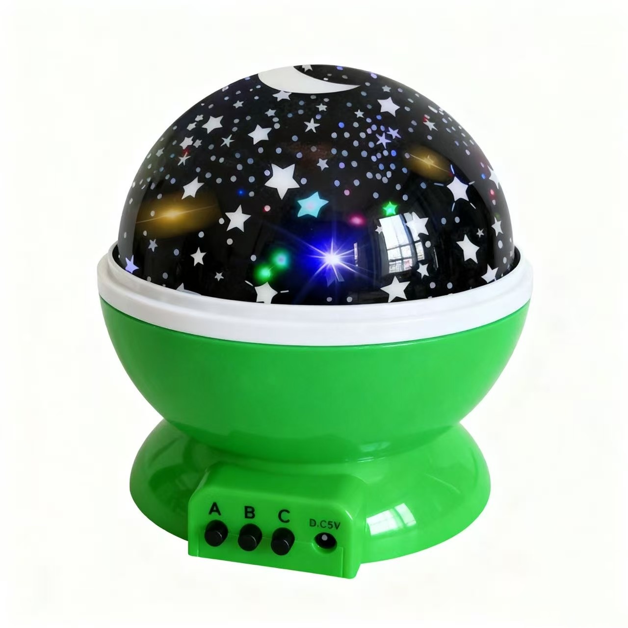 Green Lamp+ White Lampshape+ USB cable