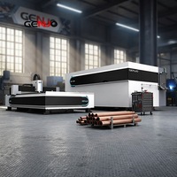 Mesin Pemotong Laser Fiber Tipe Tertutup 4020 CNC untuk Pemotongan Plat Baja Stainless Ukuran Besar