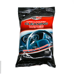 Hot Sale Eco-Friendly Pet-Friendly <span class=keywords><strong>Car</strong></span> <span class=keywords><strong>Interior</strong></span> Limpeza Toalhetes para assentos de couro Non-Woven 15x20cm - Product Image 3