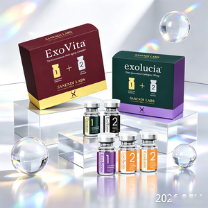Suministro al por mayor OEM Suero de Ácido Hialurónico y Péptidos EXO con NAD Plus, PDRN y Colágeno, Fórmula Suave para el Cabello, Mantiene el Brillo Natural de la Piel - Product Image 2