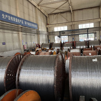 Câble électrique à âme unique en cuivre et aluminium Fengda JKLGYJ/JKLYJ/AAC/ACSR, XLPE, basse tension, pour l'énergie aérienne