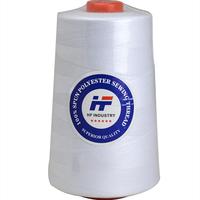 Fil à coudre 100 % polyester filé, haute ténacité, antistatique, respirant, pour confection de vêtements, textiles de maison, projets d'artisanat et broderie – Prix usine