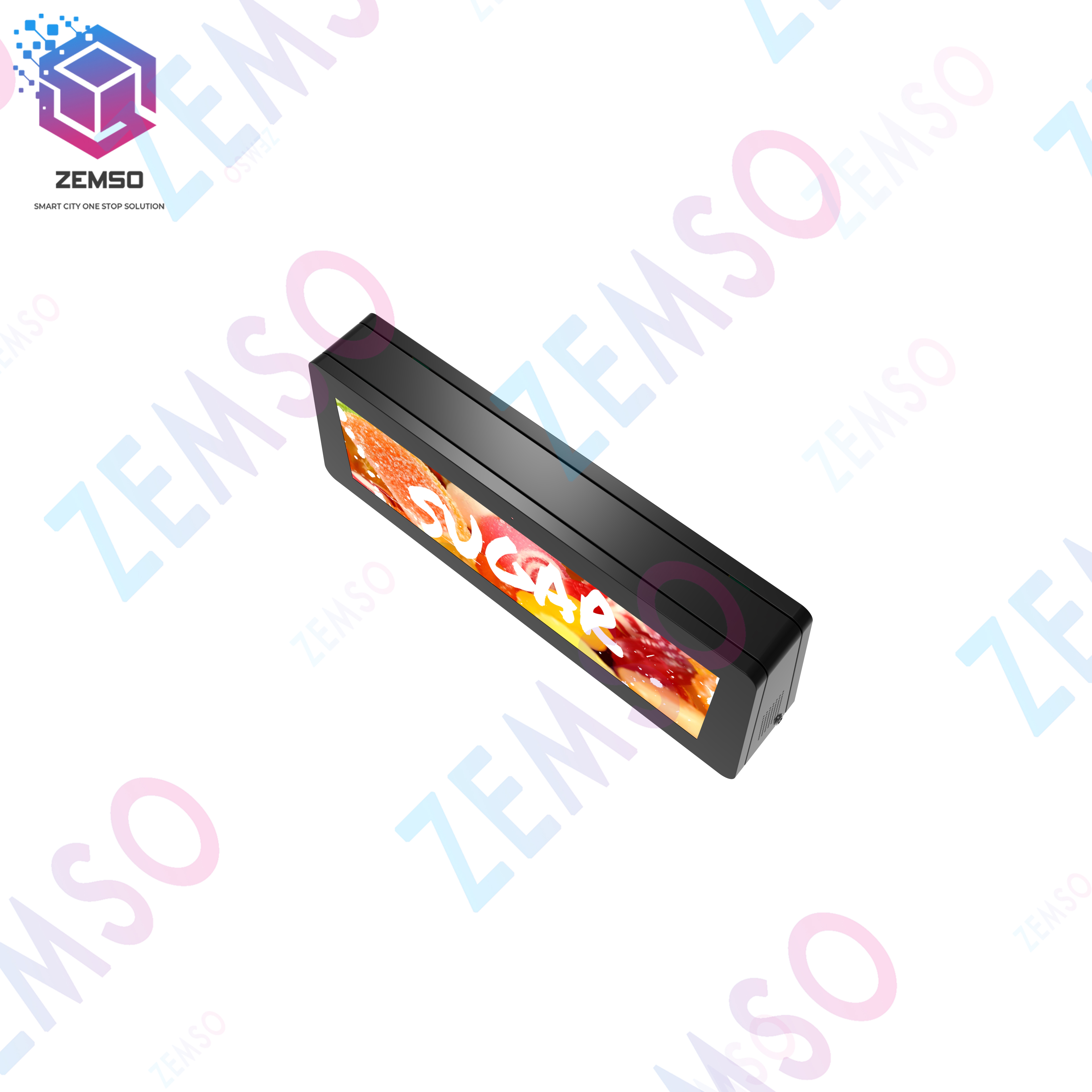 Full Color Outdoor Taxi Roof Led Display Vehicle-mounted Led Screen Car Advertising Digital Sign