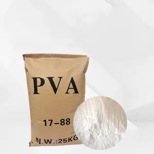 Venta caliente de alta estabilidad alcohol polivinílico PVA 2488 fabricantes producen agua fría adhesivo de construcción en polvo soluble instantáneo