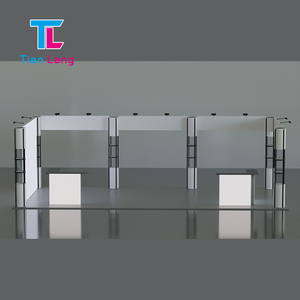 TianLang Exposición Publicidad Retroiluminada Seg Aluminio Sin marco Caja de luz independiente Stand Display Booth Set - Product Image 4