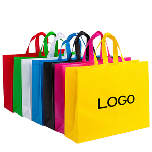 Customized Logo Printed Tote Gift <strong>Bags</strong> Eco Friendly <strong>Foldable</strong> Reusable Grocery Shopping Folding Non Woven Tote <strong>Bags</strong> With Handle - Product Image 3