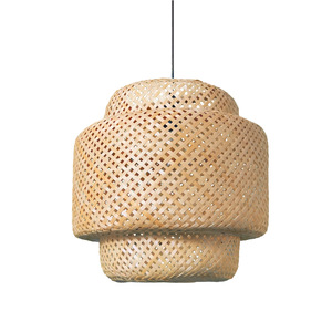 Đèn thả trần mây tre đan kiểu Bắc Âu - Product Image 2