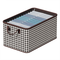 Boîtes de rangement pliables pour vêtements en gros de grande capacité Organisateur de rangement en tissu avec poignée renforcée