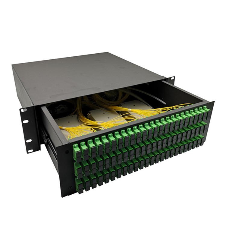 19in 3U 3RU Height ODF 144 core Rack Mount fibre optic distribution frame odf Fiber Optic Enclosure Manufacturer