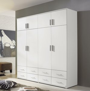 Armoires de chambre simples Prix <span class=keywords><strong>moins</strong></span> <span class=keywords><strong>cher</strong></span> Fabricant professionnel Finition d'usine Garde-robe à panneaux laqués Garde-robe de placard - Product Image 4