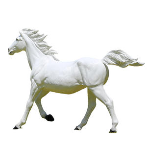 Yaşam boyutu at heykelleri müşteri boyutu yaşam boyutu fiberglas hayvanlar at heykeli ev dekorasyon açık büyük at heykelleri - Product Image 5