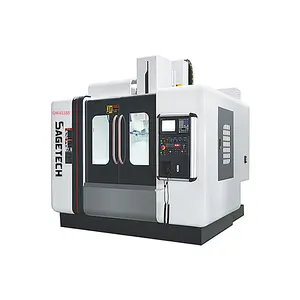 SageTech Hight Precision Metal Working 3-axis Cnc Machining Center For Milling Drilling Tapping Vmc 1165 Cnc Milling Machine
