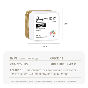 Set de Esmalte de <span class=keywords><strong>Uñas</strong></span> en Gel UV con <span class=keywords><strong>Efecto</strong></span> Degradado de Alta Saturación para Salón de <span class=keywords><strong>Uñas</strong></span>, Gel de Pintura Natural para Degradados y Aplicación por Apliques - Product Image 6