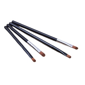 Set de Brochas de Maquillaje para Cejas, Labios y Ojos, Pelo Sintético Plano, Mango de Plástico, 1 cm de Longitud, 552668 - Product Image 3