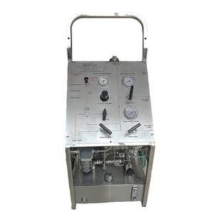 Pnömatik emniyet yüksek basınçlı taşınabilir hidrolik pompa Test tezgahı - Product Image 4