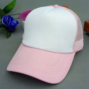 Structured Plain <b>Hats</b> Baseball Cap Bulk Mesh Trucker <b>Hat</b> <b>for</b> Men and Women Promotion Gift - Product Image 4